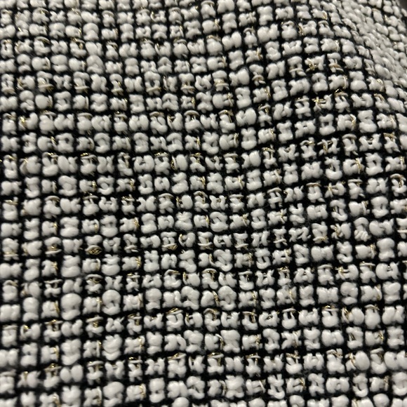 Chic Black and White Kids Coat with Bow - Picture 9 of 9